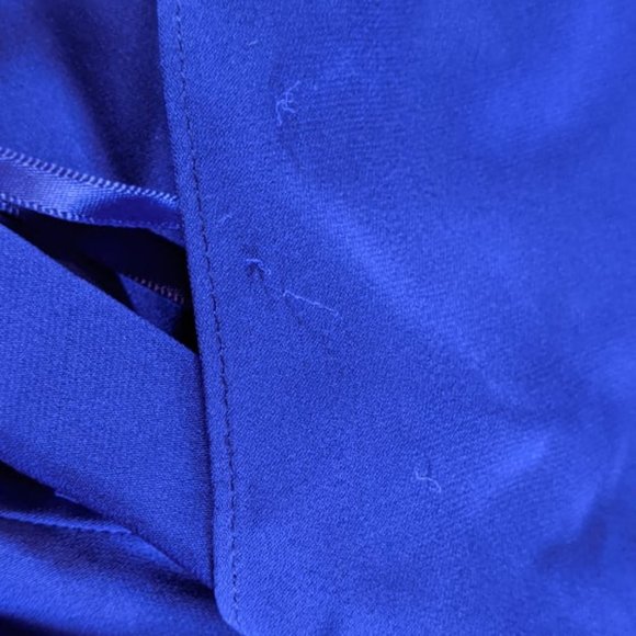 Blue flowy dress Small no tag - Picture 4 of 4